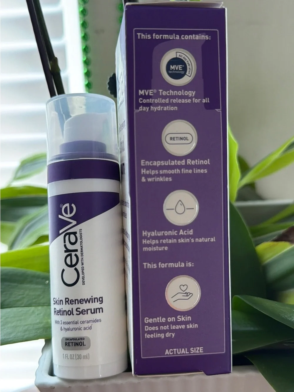 rave Retinol Serum — Purple, White